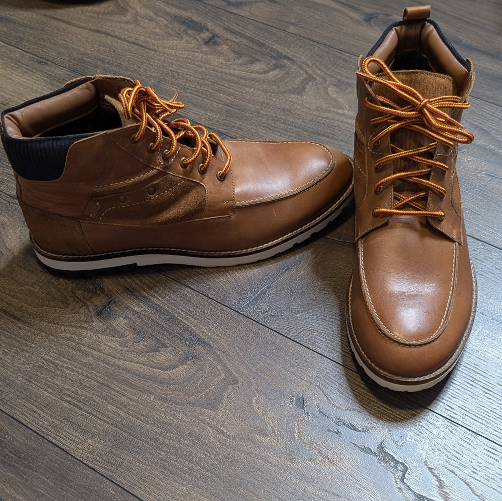 Diba Testosterone Men's Tan Black Chukka Boots Size 46